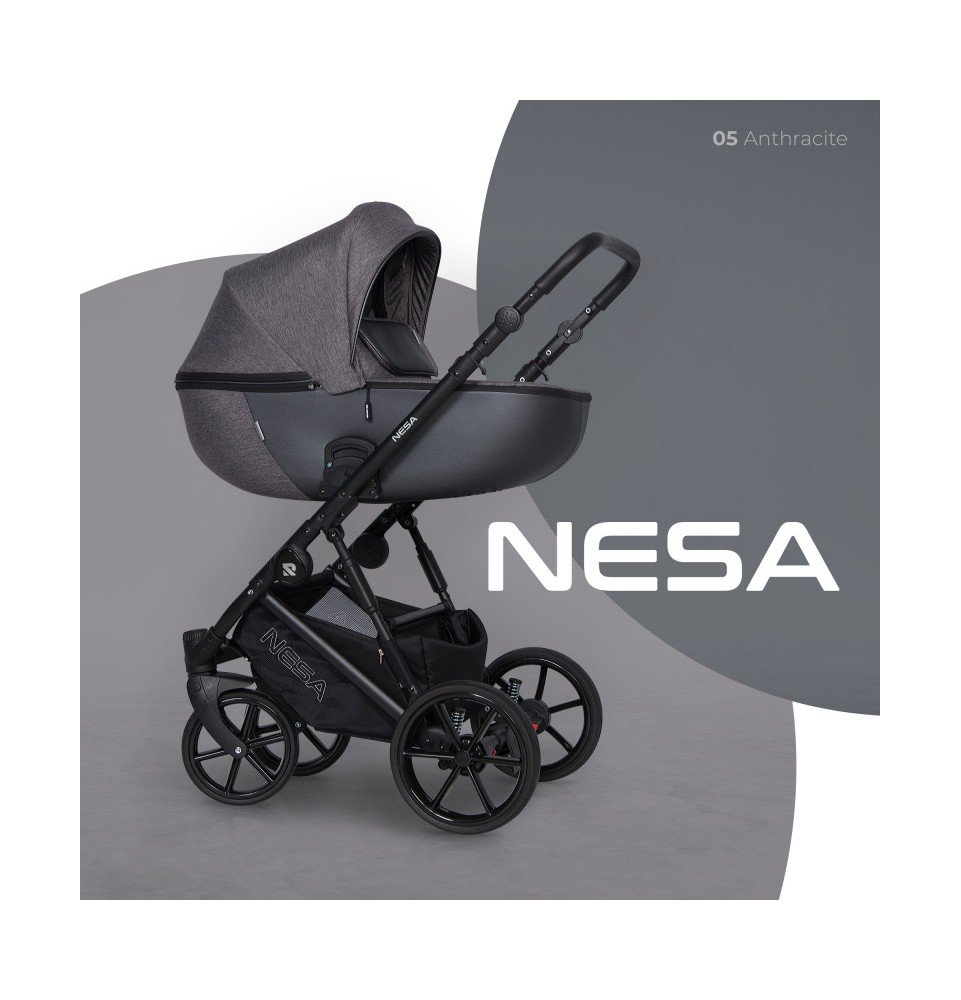 Universalus vežimėlis Riko Nesa 2in1 Anthracite