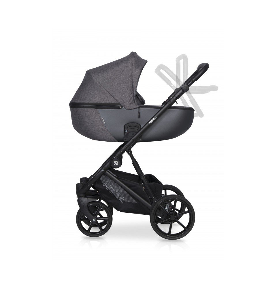 Universalus vežimėlis Riko Nesa 2in1 Anthracite
