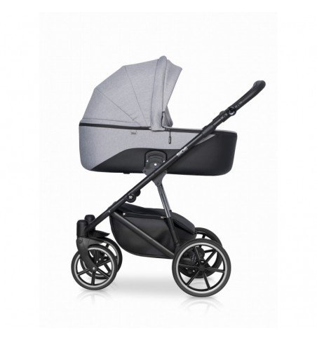 Universalus vežimėlis Riko Side 2in1 Grey Fox
