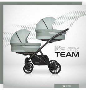 Universalus vežimėlis Riko Team 2in1 Basil