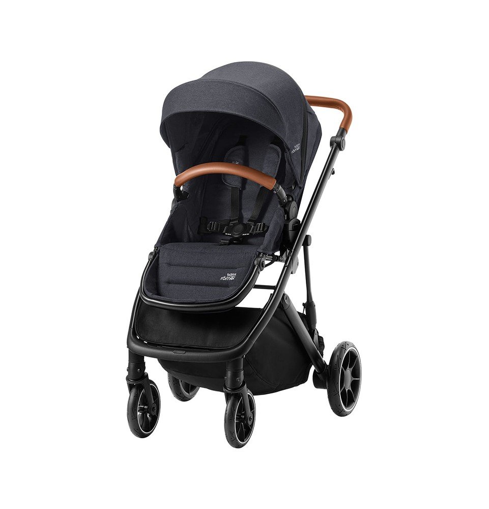 Sportinis vežimėlis Britax Strider M Black Shadow