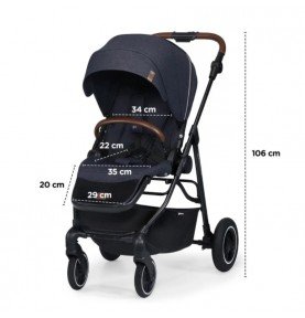 Sportinis vežimėlis Kinderkraft All Road Ash grey