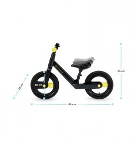 Balansinis dviratukas Kinderkraft Goswift Black Volt