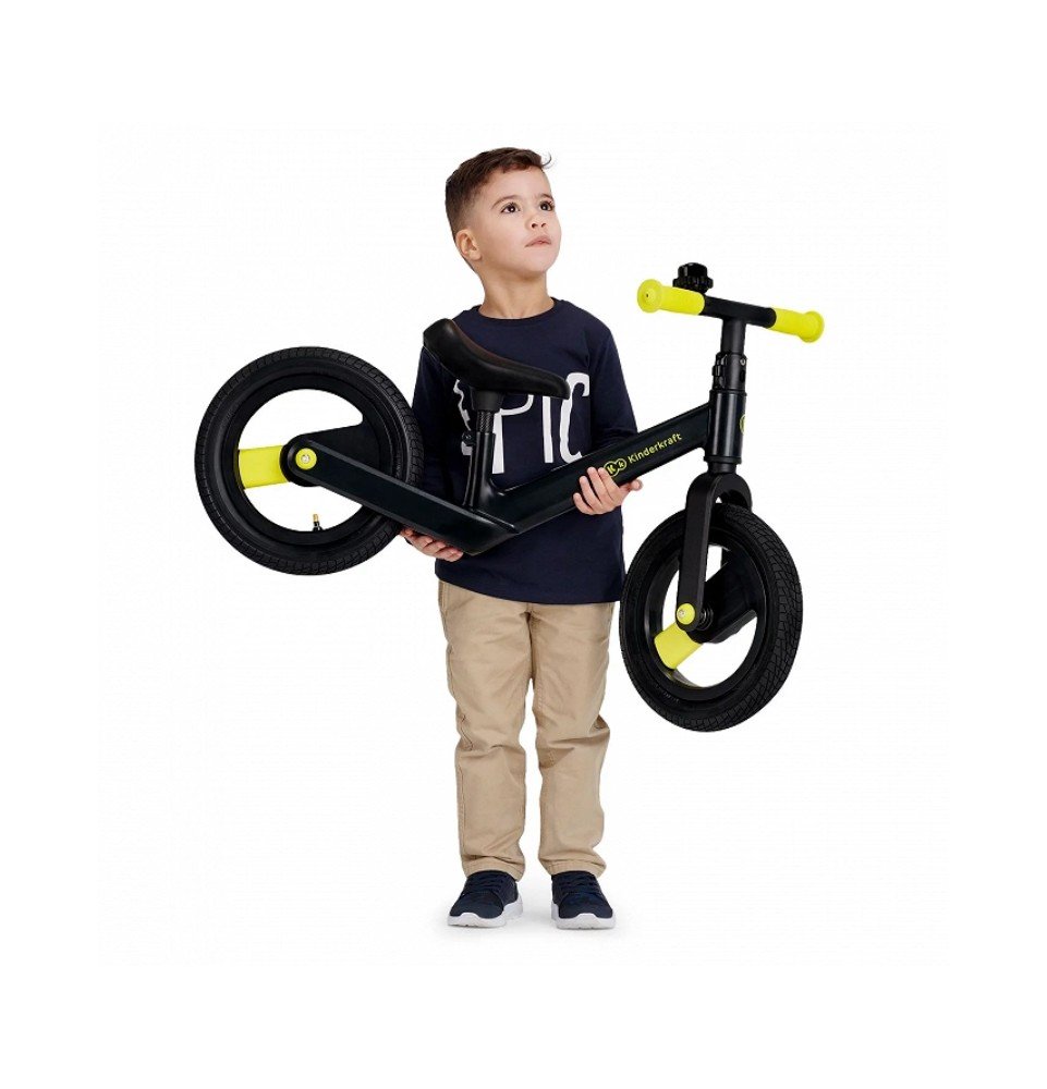 Balansinis dviratukas Kinderkraft Goswift Black Volt