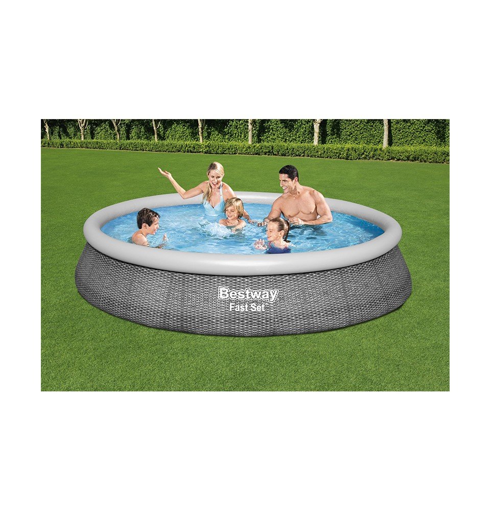 Baseinas su filtru Bestway Fast Set 396x84cm
