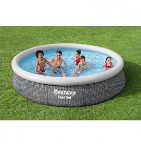 Baseinas be filtro Bestway Fast Set 366x76cm