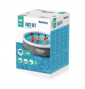 Baseinas be filtro Bestway Fast Set 366x76cm