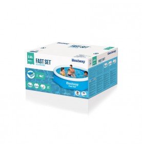 Baseinas su filtru Bestway Fast Set 57450, 244x61cm