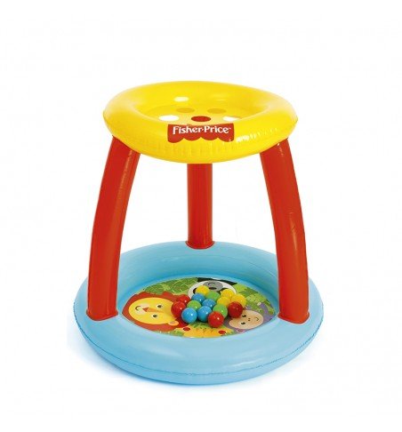 Pripučiamas baseinas su kamuoliukais Bestway Fisher Price Animal Friends