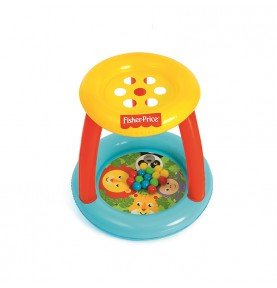 Pripučiamas baseinas su kamuoliukais Bestway Fisher Price Animal Friends