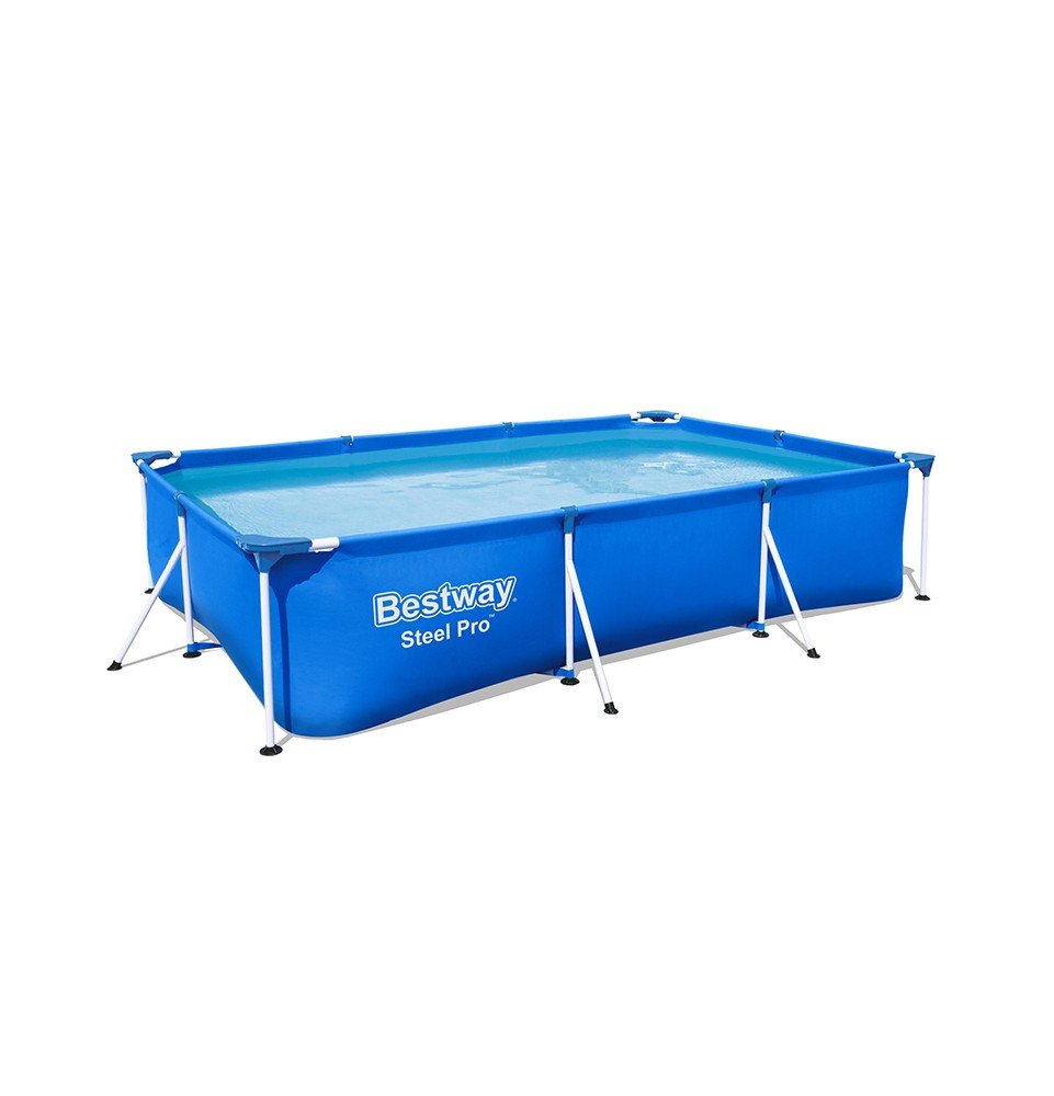 Karkasinis baseinas su filtru Bestway Steel Pro 56411, 300x201x66cm