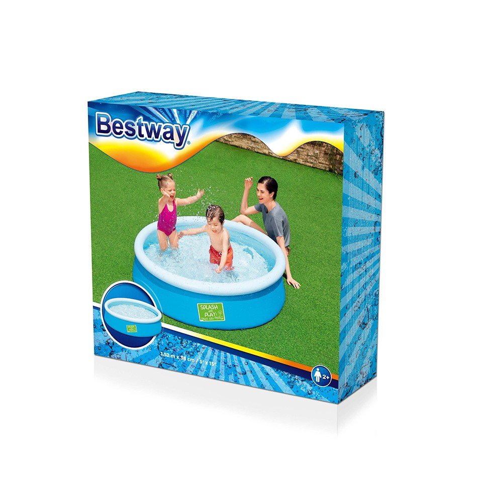 Baseinas be filtro Bestway Splash and Play 57241, 152x38cm