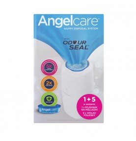 Konteineris sauskelnėms Angelcare Classic + 5 kasetės