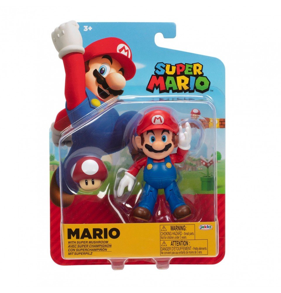 Figūrėlė ir aksesuaras Super Mario, 10cm