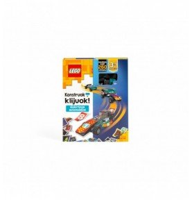 Veiklos knygelė Lego Iconic Konstruok ir klijuok: išskirtiniai automobiliai (lietuvių k.)