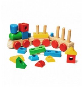 Traukinukas iš formelių Melissa & Doug