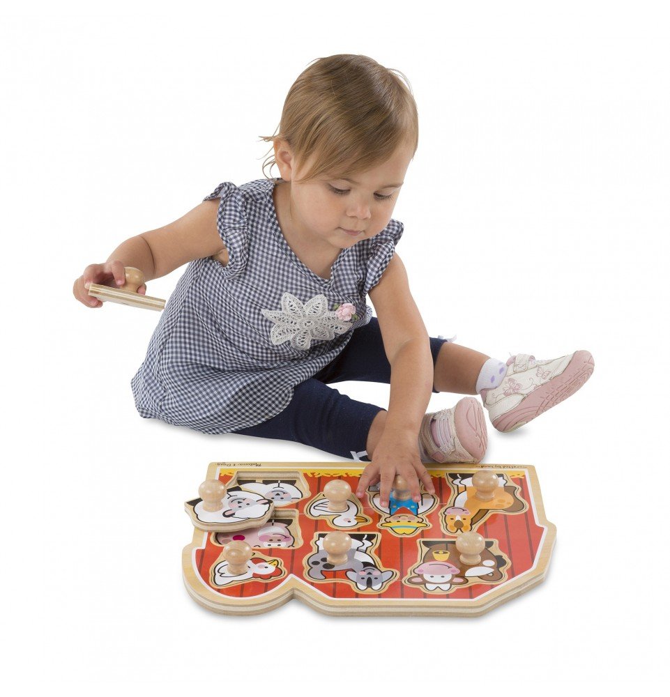 Medinė dėlionė Melissa & Doug Ūkis