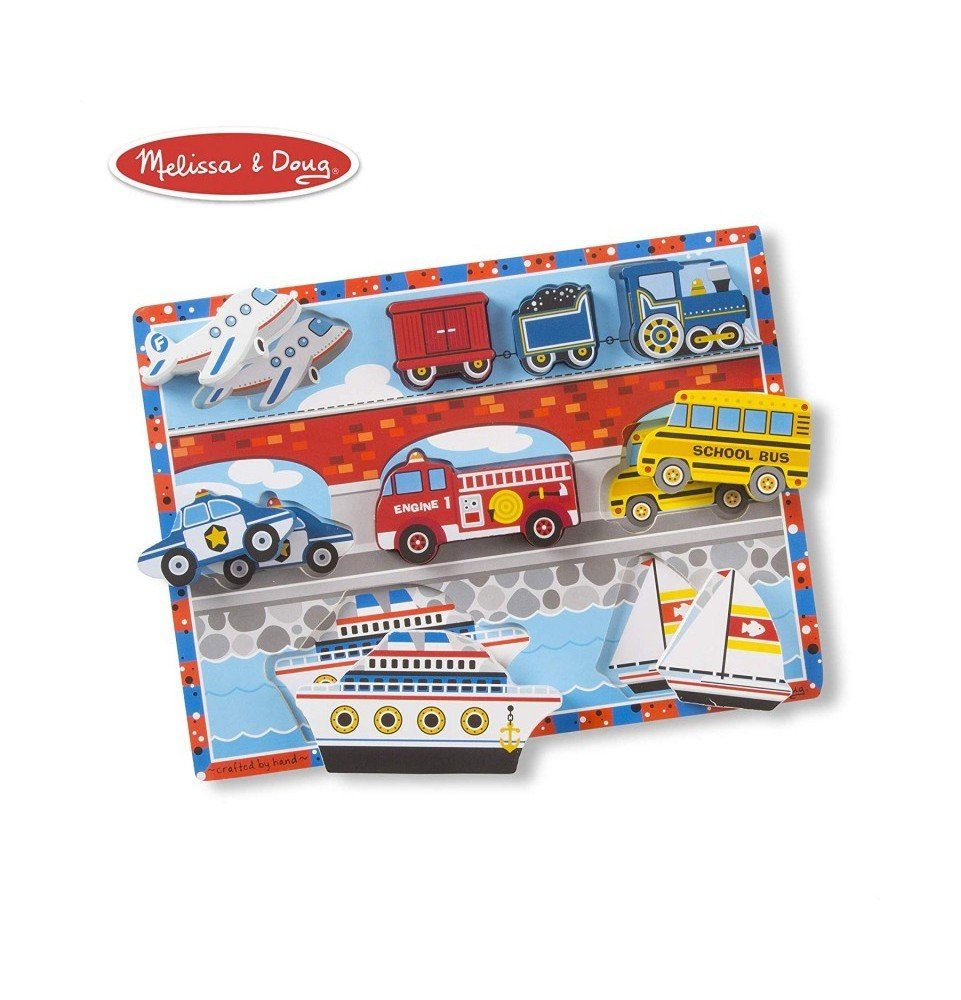 Dėlionė Melissa & Doug Transporto priemonės