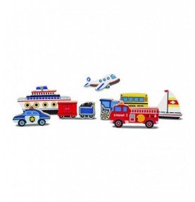 Dėlionė Melissa & Doug Transporto priemonės