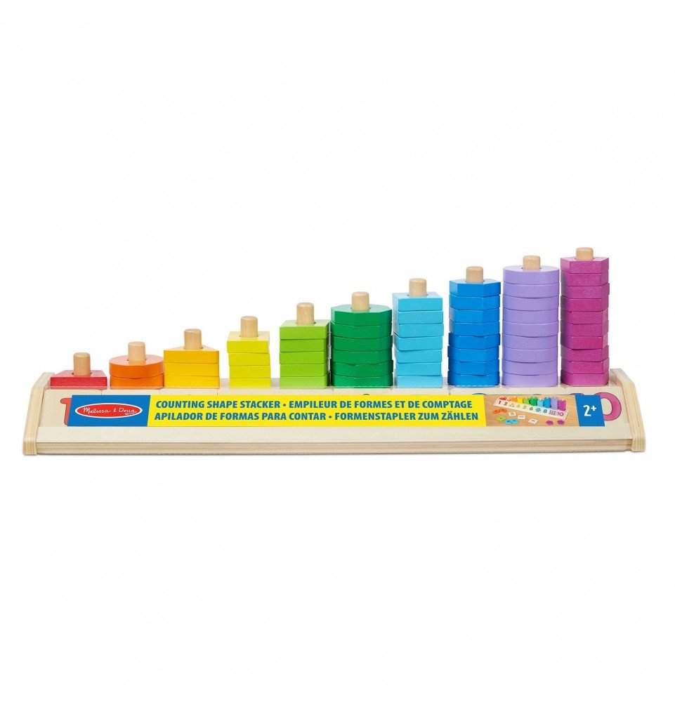 Skaičių ir formų pažinimo žaidimas Melissa & Doug