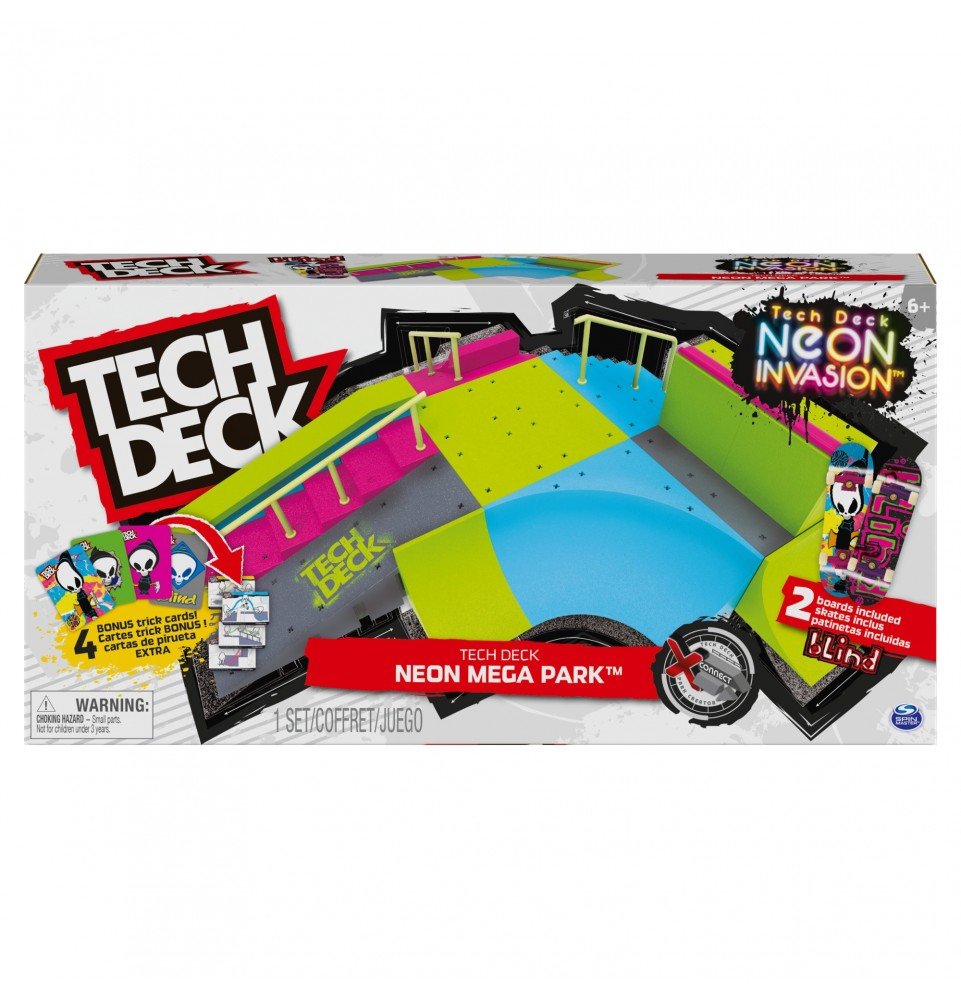 Neoninė mega rampa Tech Deck X-connect