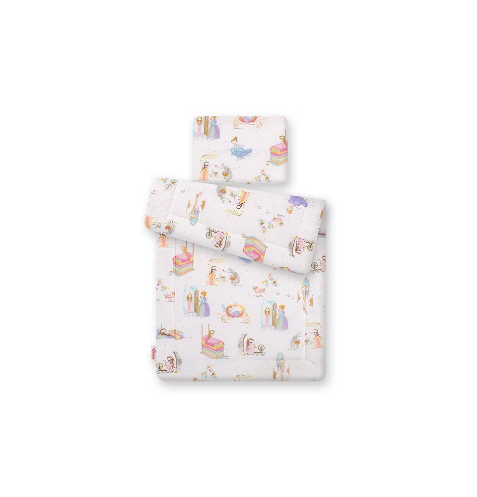Antklodės ir pagalvės komplektas Bobono Fairytale princess, 75x100cm