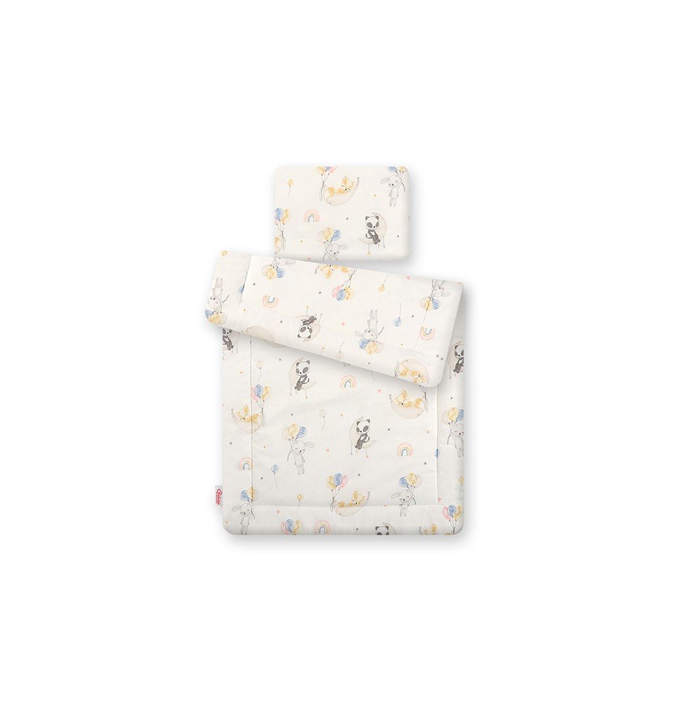 Antklodės ir pagalvės komplektas Bobono Ballons, 75x100cm