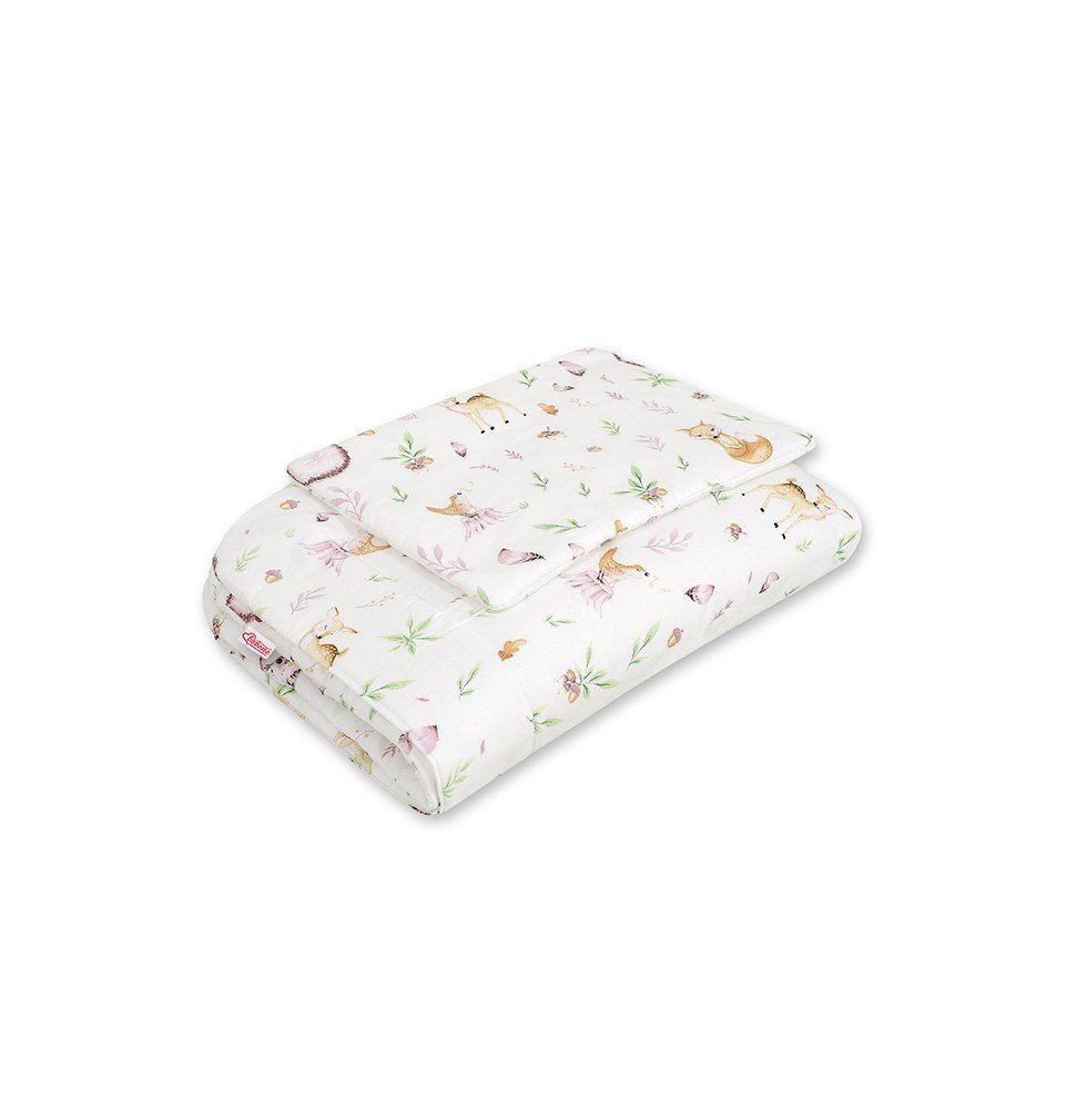 Antklodės ir pagalvės komplektas Bobono Forest Delicacy, 75x100cm