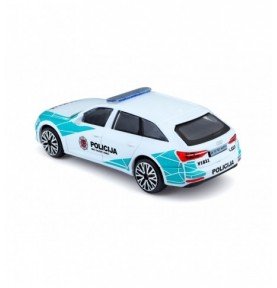 Automodelis Bburago Audi A6 Avant Lietuvos policija 1:43, 18-30415LT