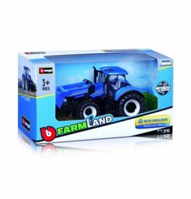 Ūkio traktorius su frontaliniu krautuvu Bburago 10cm, 18-31630