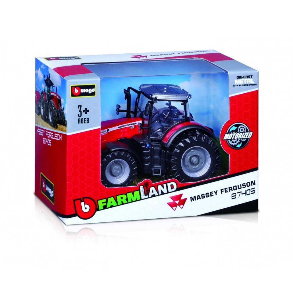 Ūkio traktorius Bburago 10cm, 18-31610