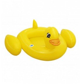 Pripučiamas vaikiškas plaustas su garsu Bestway Funspeakers Duck, 1,02m x 0,99m, 34151
