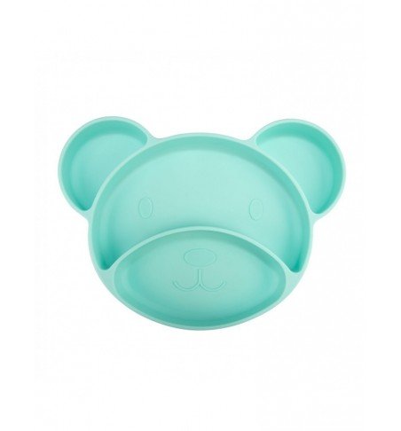 Silikoninė lėkštė su skyreliais Canpol Babies Bear, 51/401_tur