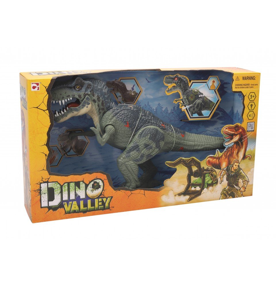 Rinkinys Chap Mei Dino Valley 6 Interactive T-Rex, 542051