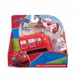 Transformuojamas traukinys Chuggington Pop & Transform Wilson, EU890101