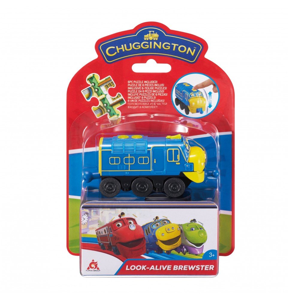 Traukinys Chuggington Look Alive Brewster, EU890302