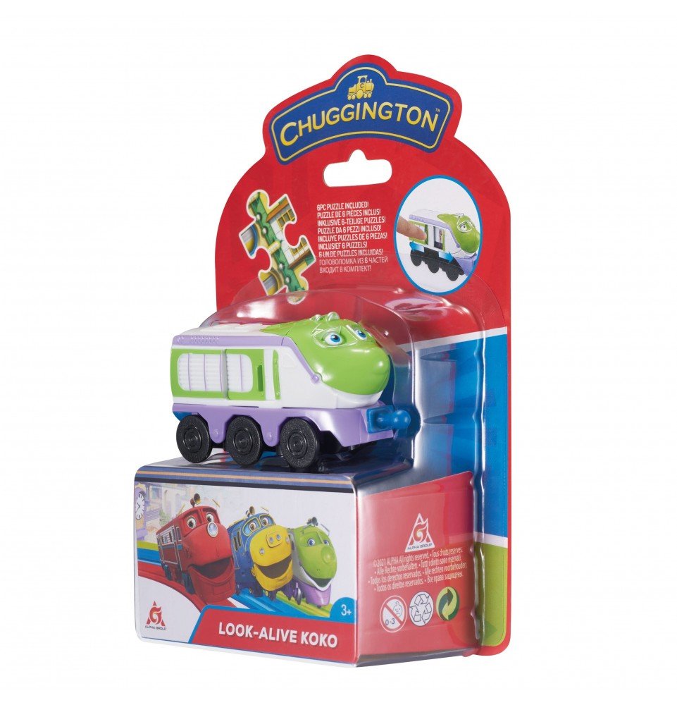 Traukinys Chuggington Look Alive Koko, EU890303