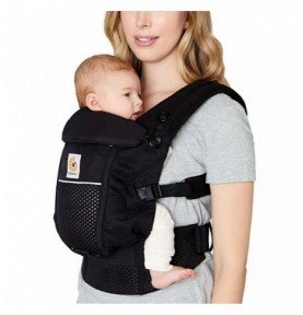 Nešioklė Ergobaby Adapt Softflex, Mesh, Onyx black