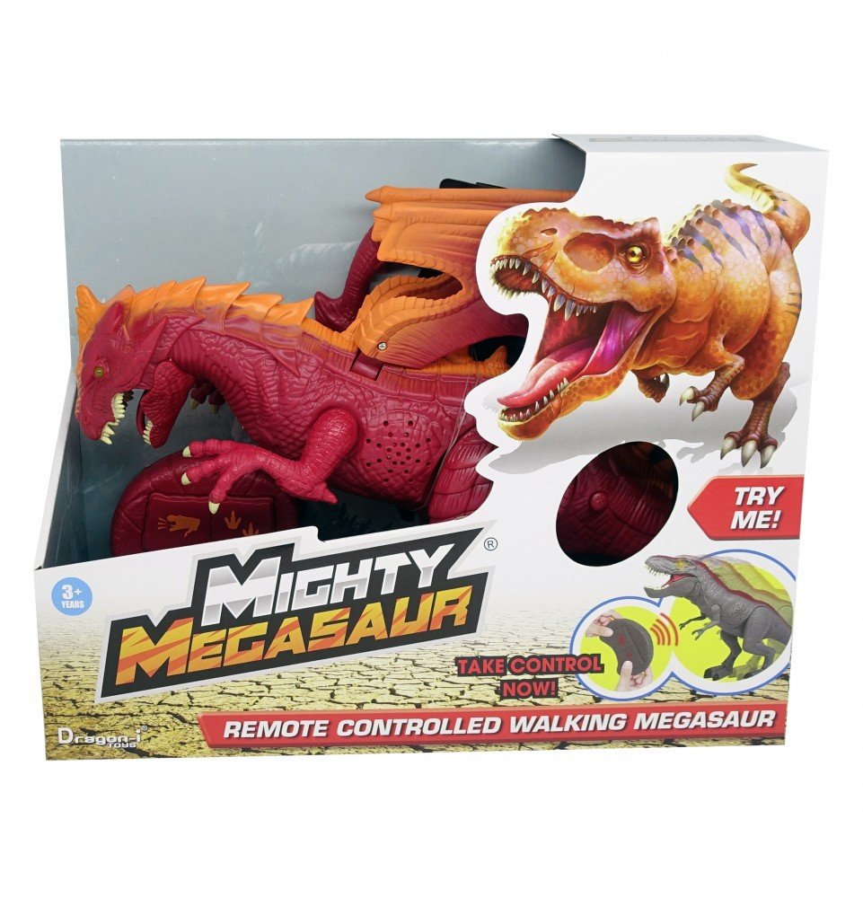 Vaikštantis dinozauras Megasaur Mighty Dragon I/R, 80082
