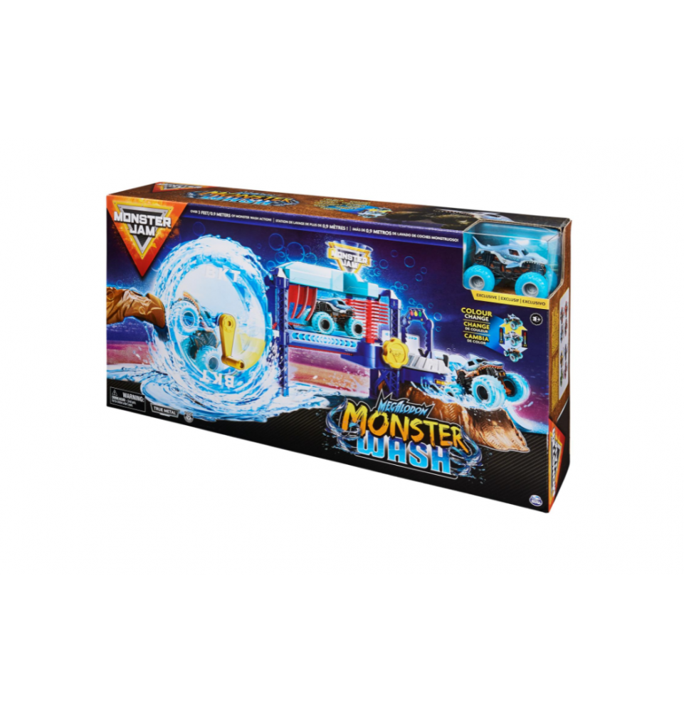 Žaidimų rinkinys Monster Jam Car Wash 1:64, 6060518