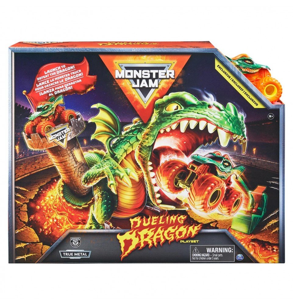 Žaidimų rinkinys Monster Jam Dueling Dragon 1:64, 6063919