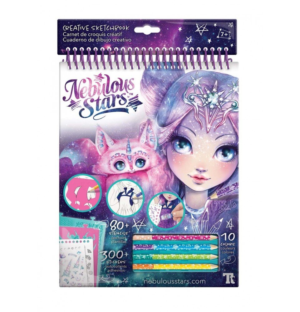 Rinkinys Nebulous Stars Creative Sketchbook - Nebulia, 11101