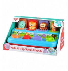 Edukacinis žaislas Playgo Infant & Toddler Hide & Pop Safari Friends, 2463