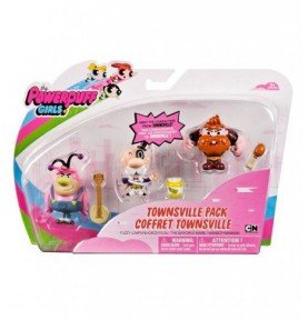 Figūrėlių rinkinys Power Puff Girls Townsville Doll, 3vnt., 6034211