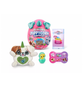 Pliušnis žaislas su aksesuarais Rainbocorns Puppycorn Surprise, 4 serija, 9251