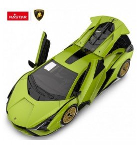 Radijo bangomis valdomas automodelis-konstruktorius Rastar Lamborghini Sian 1:18, 97400