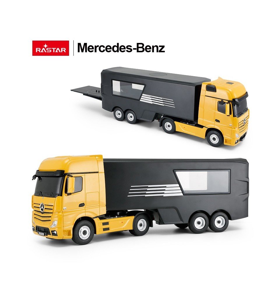 Radijo bangomis valdomas sunkvežimis Rastar Mercedes-Benz Container, D 1:26,  77720