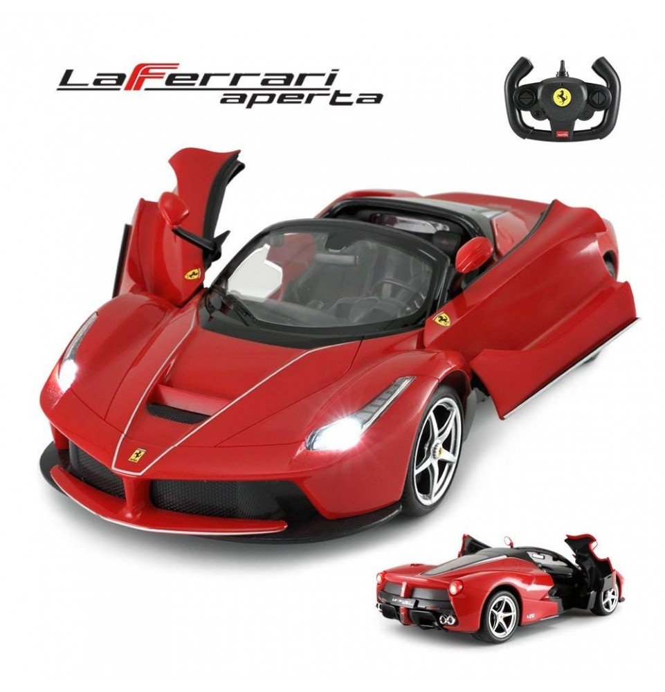 Radijo bangomis valdomas automodelis Rastar Ferrari LaFerrari Aperta R/C 1:14, 75800