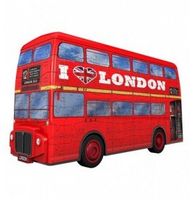 3D dėlionė Ravensburger London Bus, 216det., 12534