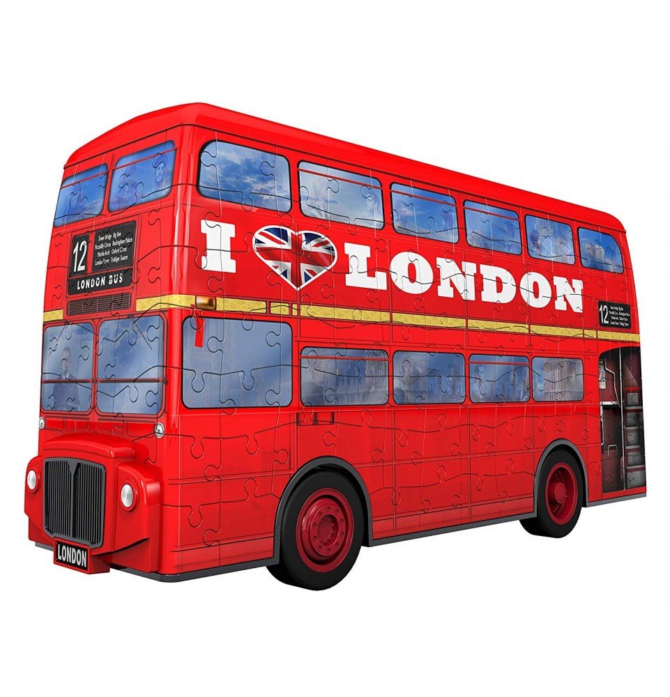 3D dėlionė Ravensburger London Bus, 216det., 12534